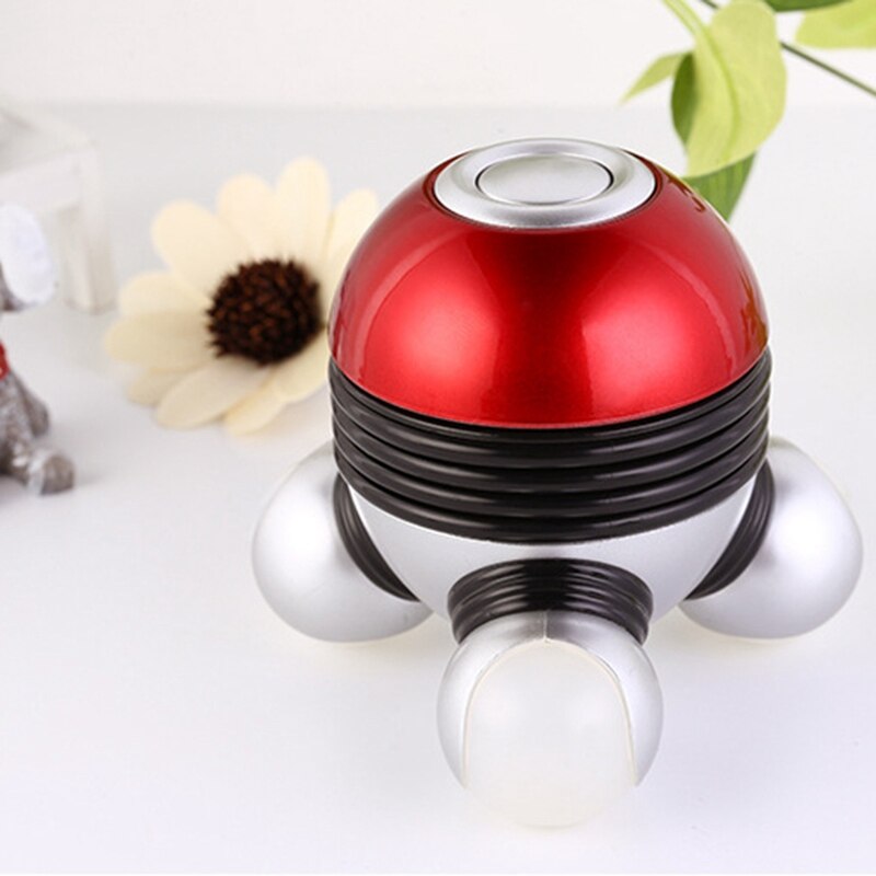 Krachtige Mini Elektrische Massager Vibrator Draagbare Full Body Vibrerende Massage Met Led