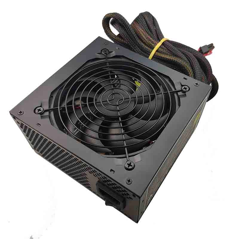 Real 600W Voeding voor PC 600W ATX PSU Voeding PSU PFC Stille Ventilator ATX 24pin 12V PC Computer SATA Gaming PC PSU