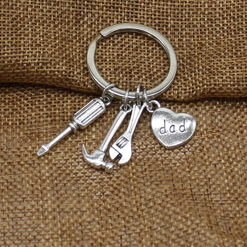 tool pendant keychain, dad keychain, father's day keychain, father keychain accessories