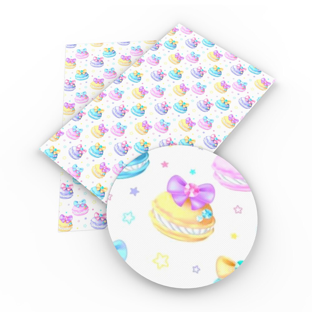 David accessoires 30 x 140cm snoep ijs taart imitatie kunstmatig synthetisch leer stof diy naaien kleding tassen knoop-strik ,c4413: 1063955004