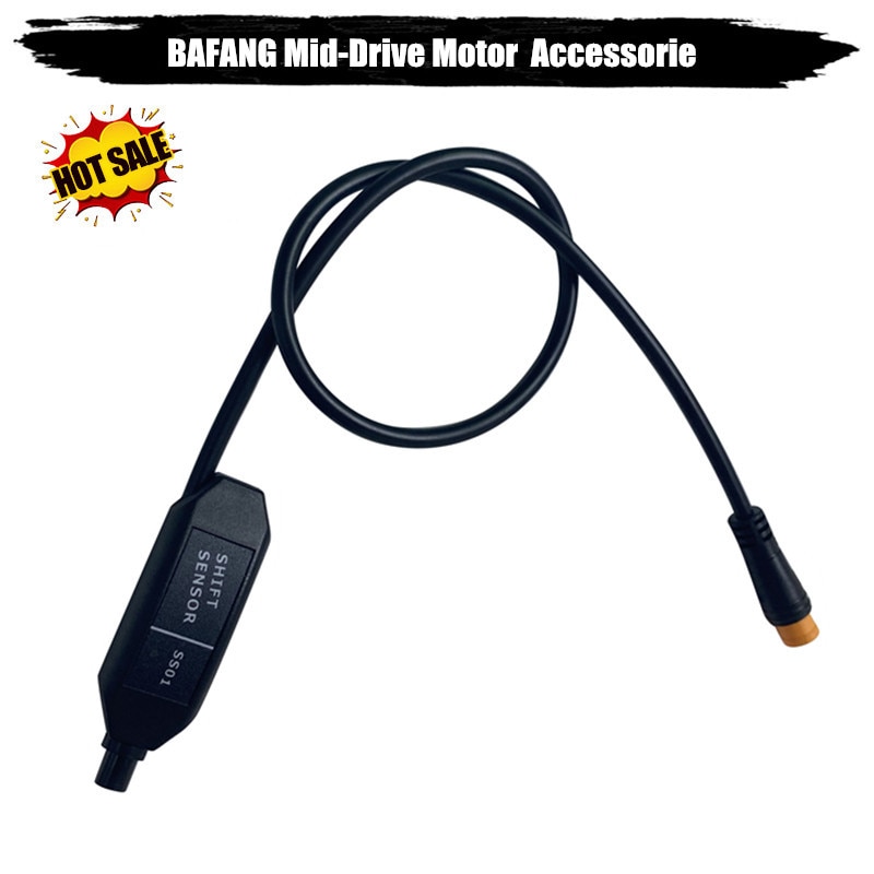 Gear Sensor LED Front Light For BAFANG Mid-Drive Motor Electric Bicycle Accessories Electric Bike Shift Sensor