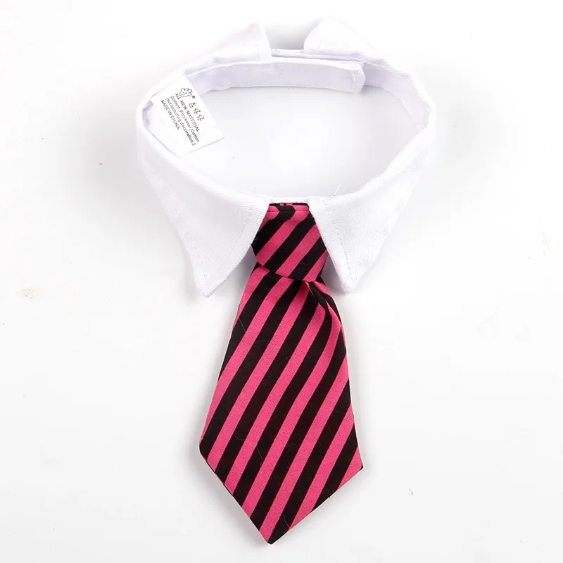 Noeud de smoking officiel pour animal de compagnie, collier noir et rouge pour chien et chat, accessoires pour animaux de compagnie, mariage, , de fête: S / green