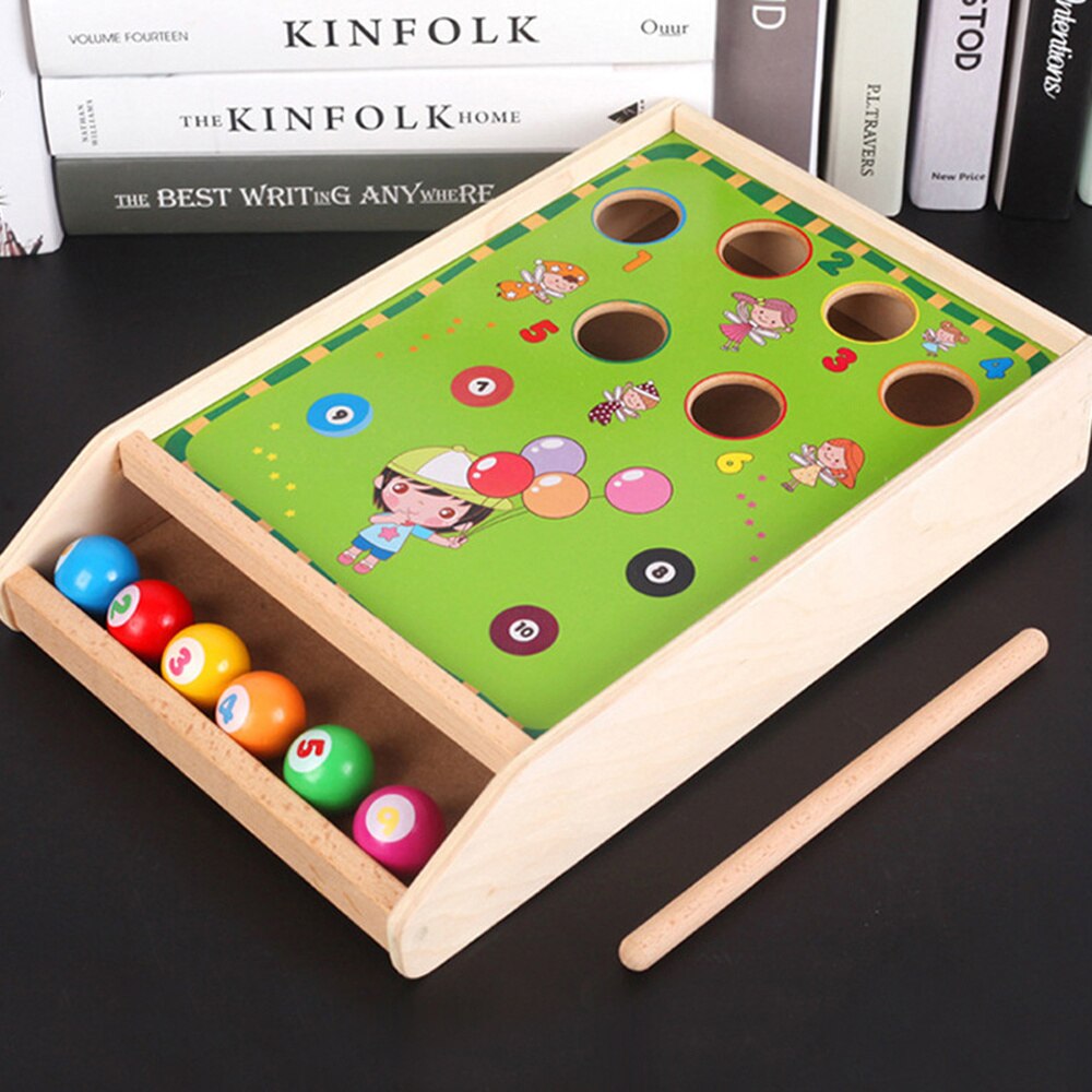 1 Set Wooden Interactive Toy Table Game Toys for Nursery Party School