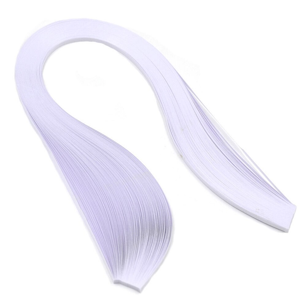 120 streifen Quilling Papier 3mm Breite Einfarbig Origami Papier DIY Hand Handwerk Dekoration Weihnachten: white