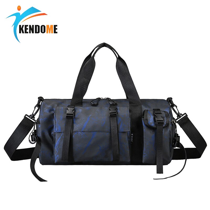 Bolso deportivo de Fitness para hombre, bolsos de entrenamiento de gimnasia para mujer, bolso de hombro tipo bandolera grande, impermeable, equipaje de viaje, bolso de mujer