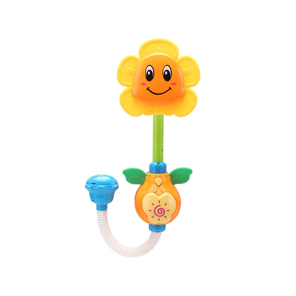 Baby Bath Game Toy Infant Funny Water Games Baby Shower Toy Sunflower Shower Cartoon Sun Flower Spray Bathroom Summer Water Toy
