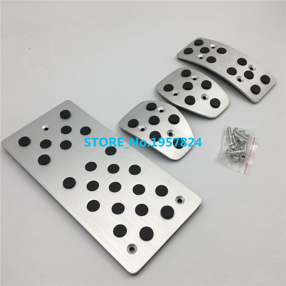 Car Modified Pedal Kit for Renault Clio MT/AT Accelerator Brake Footrest Decorative Pad Cover Refitting Accessory Part