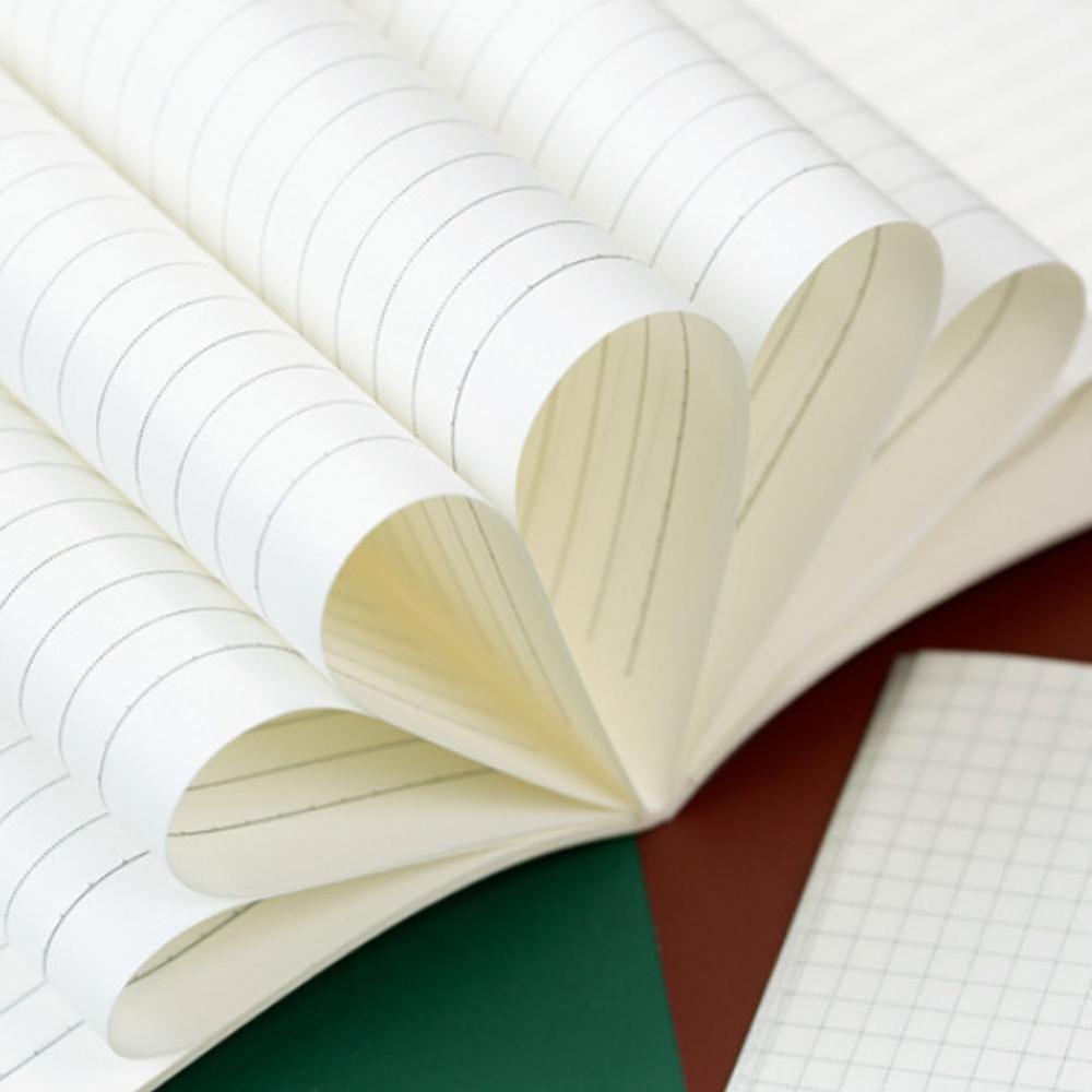 1PC A5 B5 Horizontal Line Grid Notebook Diary Paper Office Graffiti Stationery Writing For Student Supplies School Notebook H8Q2