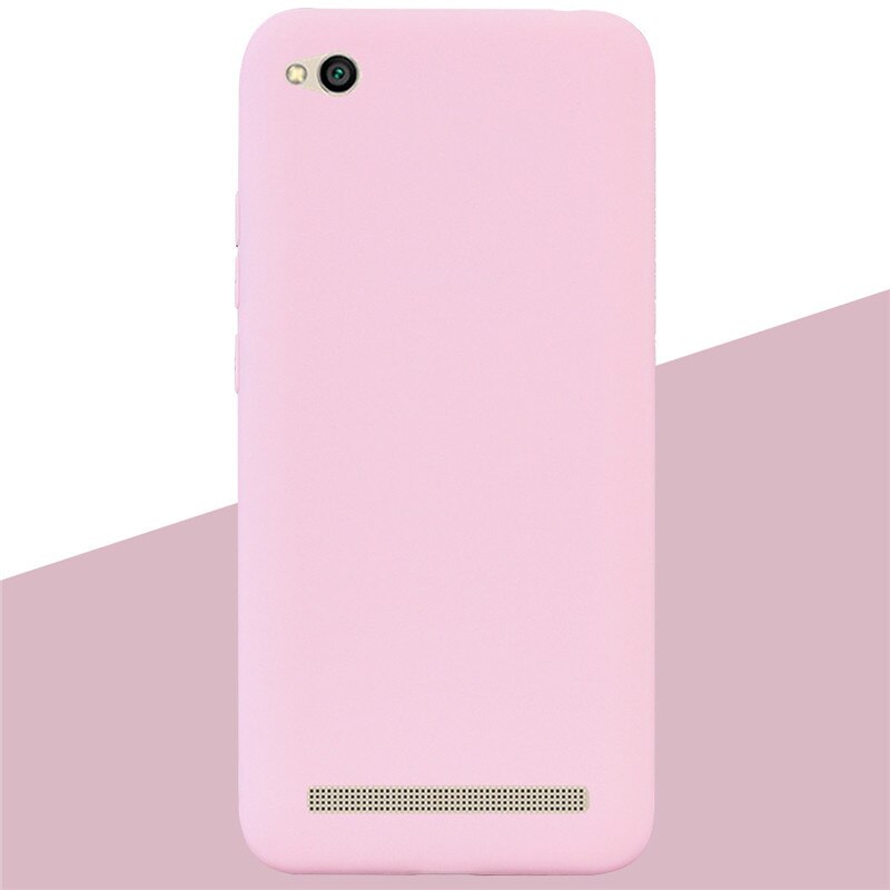 Case For Xiaomi Redmi 5A Case TPU Cover Silicone Soft Back Protective Phone Case on For Redmi 5A Redmi5A a5 5 A Fundas Coque: 11 Light Pink