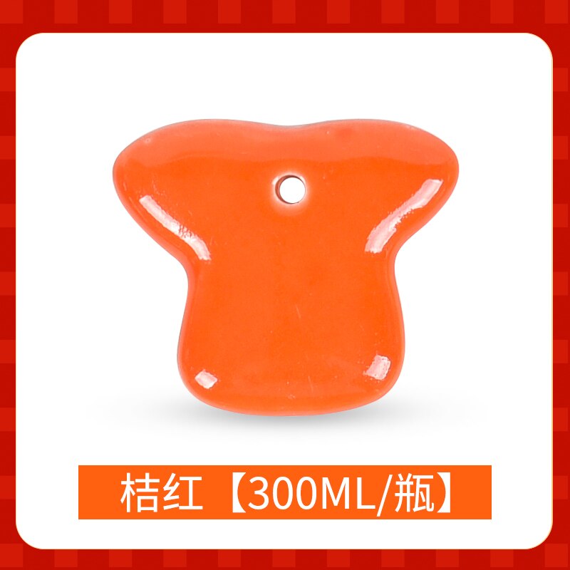 Pottery glaze color glaze ceramic high temperature glaze 1280℃~1350℃ coloring ceramic supplies color pigment: orange red