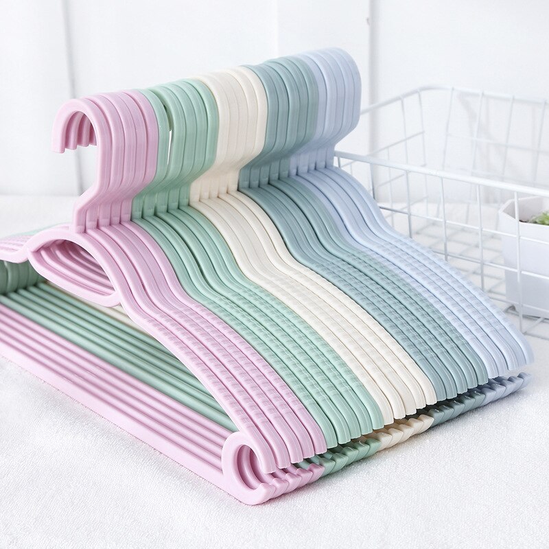 5pcs/lot Adult Plastic Hanger Laundry Hanger Clothing Drying Racks Storage Baby Children Coat Trousers Closet Hanging Organizer