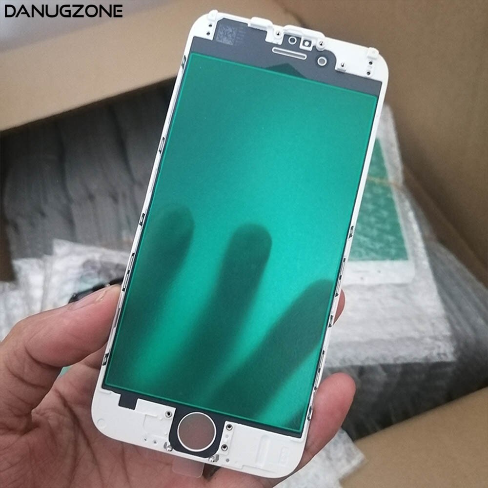 Touch Panel For IPhone 6 Plus 5 5S 4.7&#39;&#39; 5.5 inch 6S 11 Front Outer Screen Glass Lens With Frame