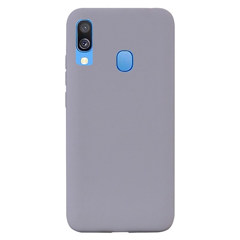 Case For Samsung Galaxy A40 Case SM-A405F 5.9 Soft Silicone Back Cover Phone Case For Samsung A40 A 40 Coque Fundas Bumper shell: 7 Gray