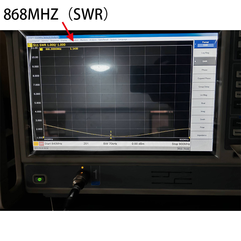LoRa Antenne 915MHz 868MHz 923MHz - 10dB hoch-gewinnen draussen Rundstrahl Weich für Meshtastic Hotspot