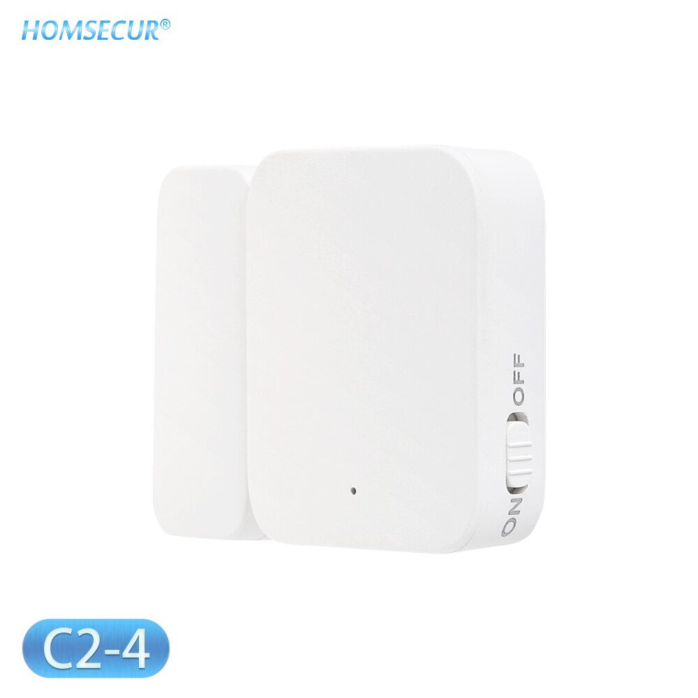 HOMSECUR Tuya LoT Platform Wireless WIFI GSM-2G SMS Smart Home Security Alarm System (Optional PIR Door Sensor Remote Control): Door Sensor