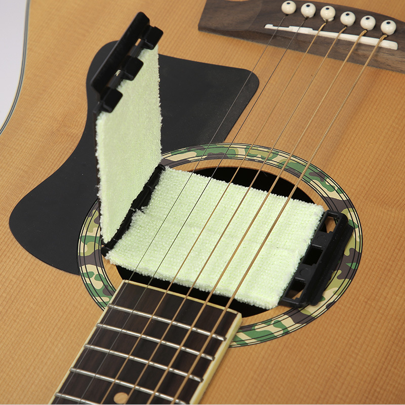 Gitarren saiten reiniger Griffbrett Stoff Werkzeug wäscher Wartungs pflege set für Violine/Bass/Ukulele/E-Gitarren und andere Musik
