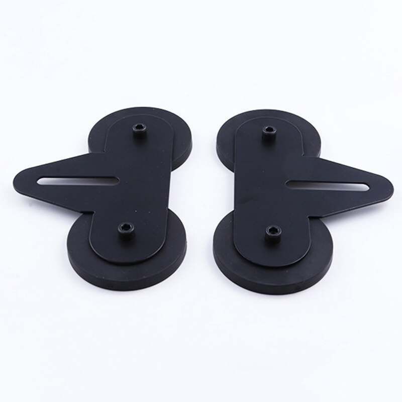 2 stk bil tag led lys bar holdbart monteringsbeslag stærk netic base holder til suv tag bar holder