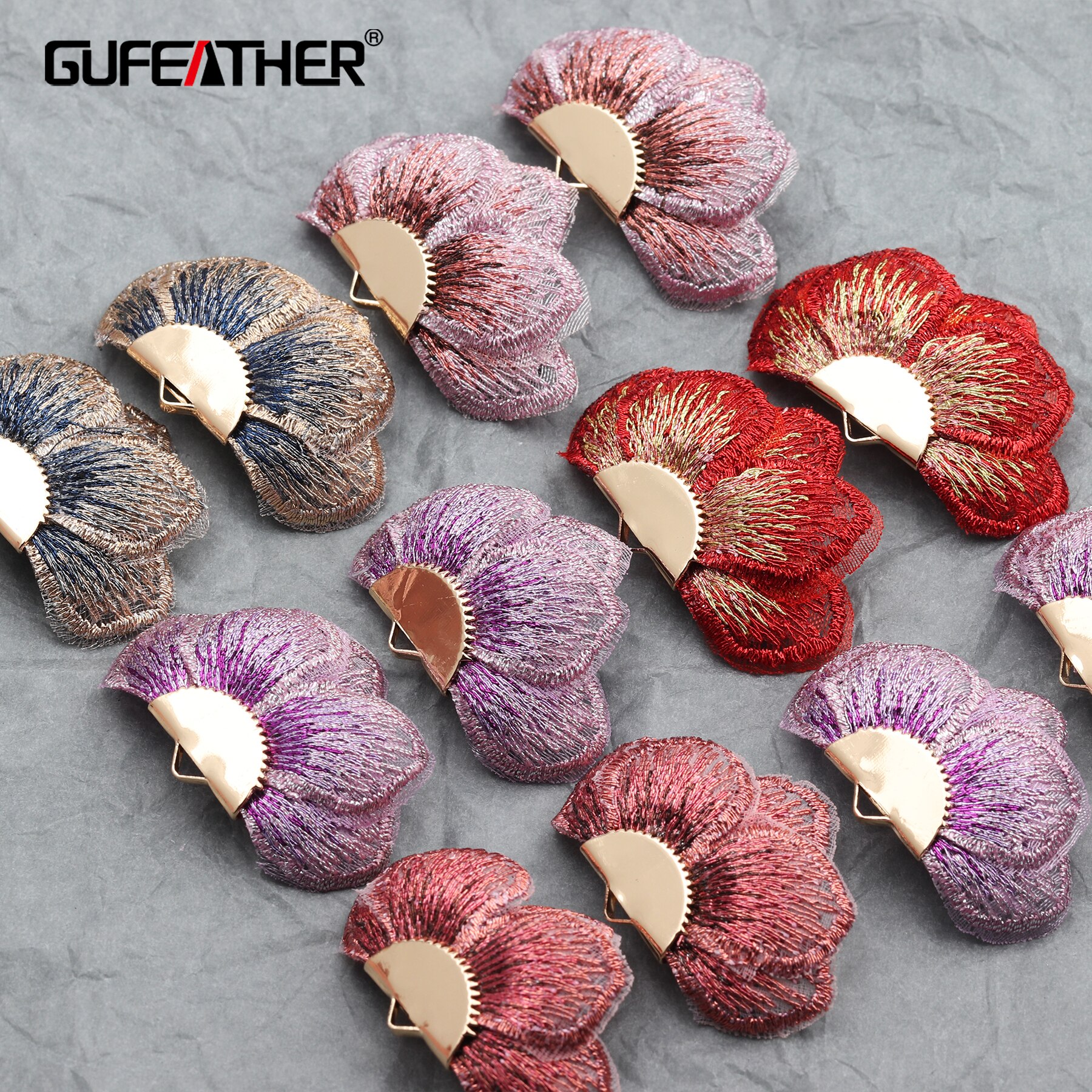 GUFEATHER L213,jewelry accessories,diy tassel,flower jewelry decoration,hand made,jewelry making,diy earrings pendant,10pcs/lot