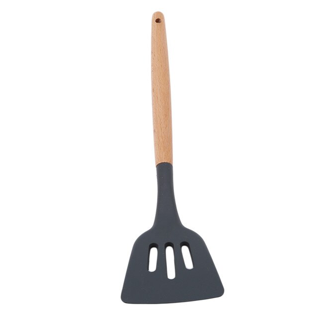 IYSHOUGONG 2Pcs Siliconen Lepel Keuken Lepel Mixer Boter Spatel Lange Handvat Roeren Lepel Voor Keuken