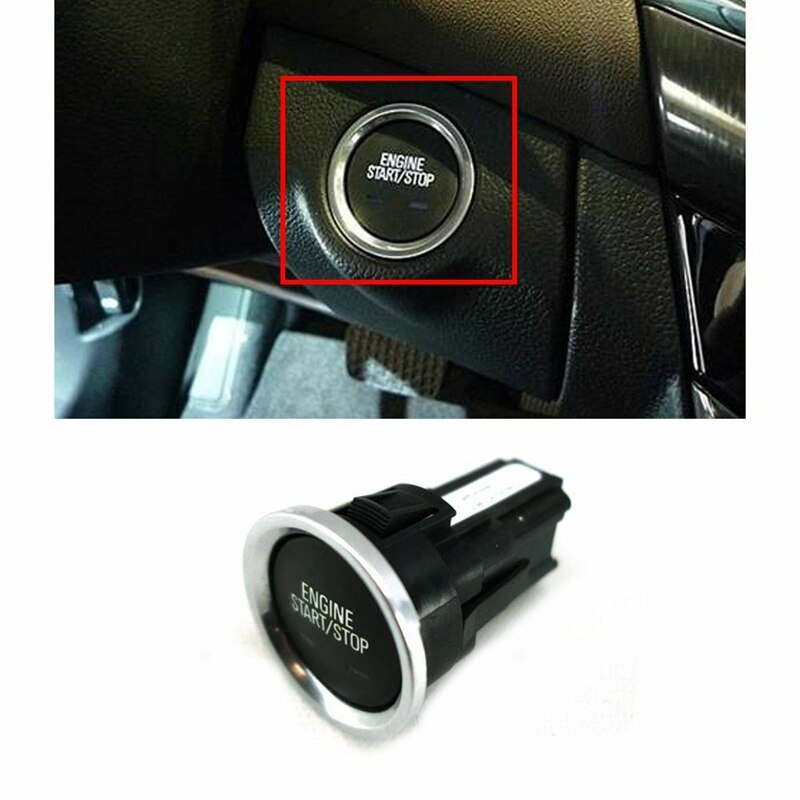 Car Engine Start Stop Switch Button for GM Chevrolet Cruze + 95480111: Default Title
