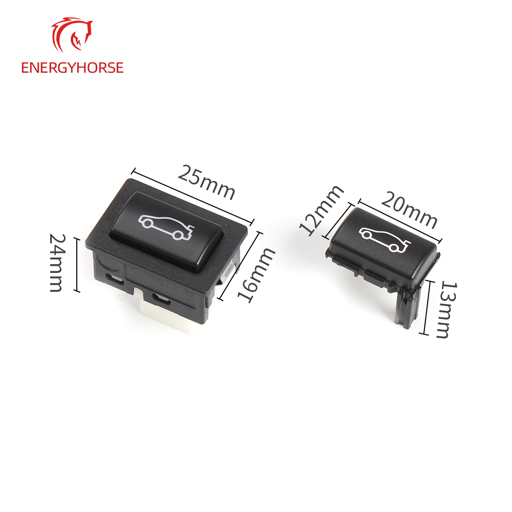 Auto Teufel Teufel abdeckung Kofferraum verriegelung Entriegelung schalter iLuggage Druckknopf für BMW F30 F10 F07 F01 F02 3 5 7 Serie 61319200316