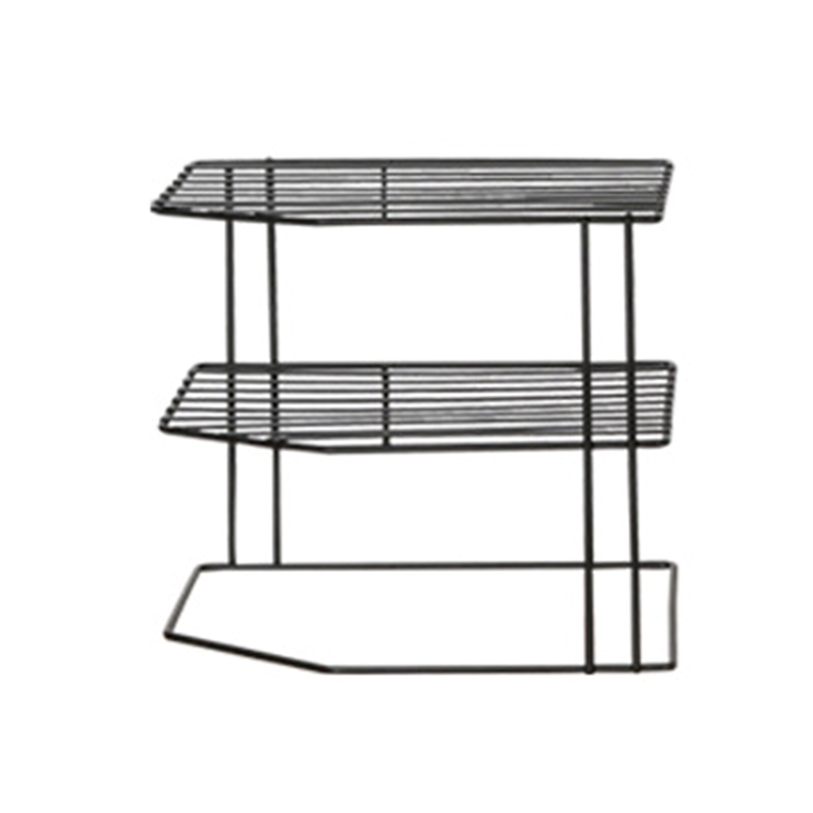 Bad Küche Lagerung Rack Tassen Gerichte Gewürz Glas Gewürz Flasche Finishing Lagerung Rack 3-Tier-Desktop-Metall Halter Rack