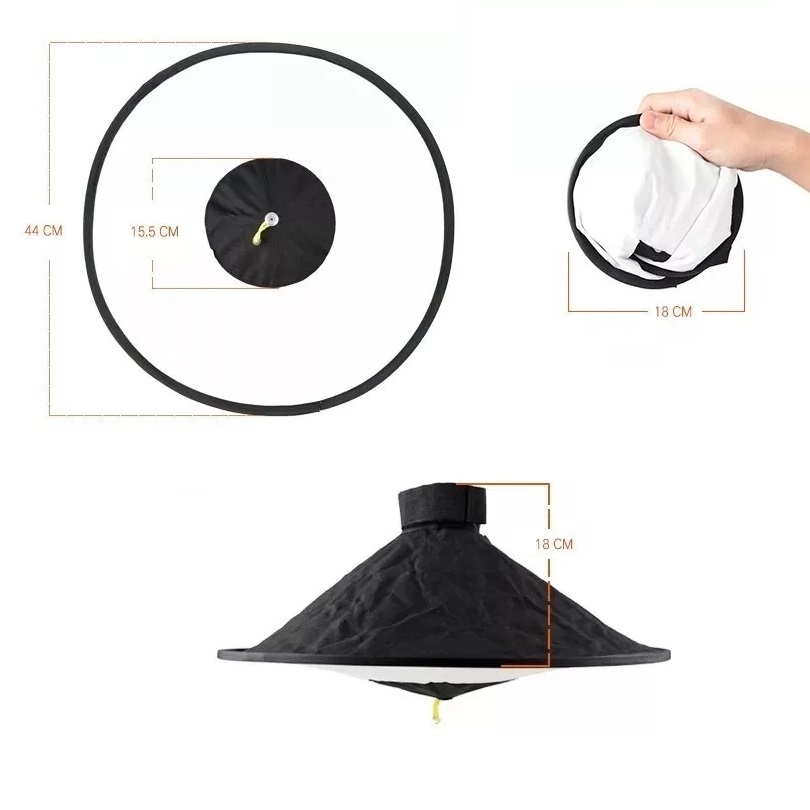 Godox RS18 Beauty Dish Collapsible Softbox for Cam... – Grandado