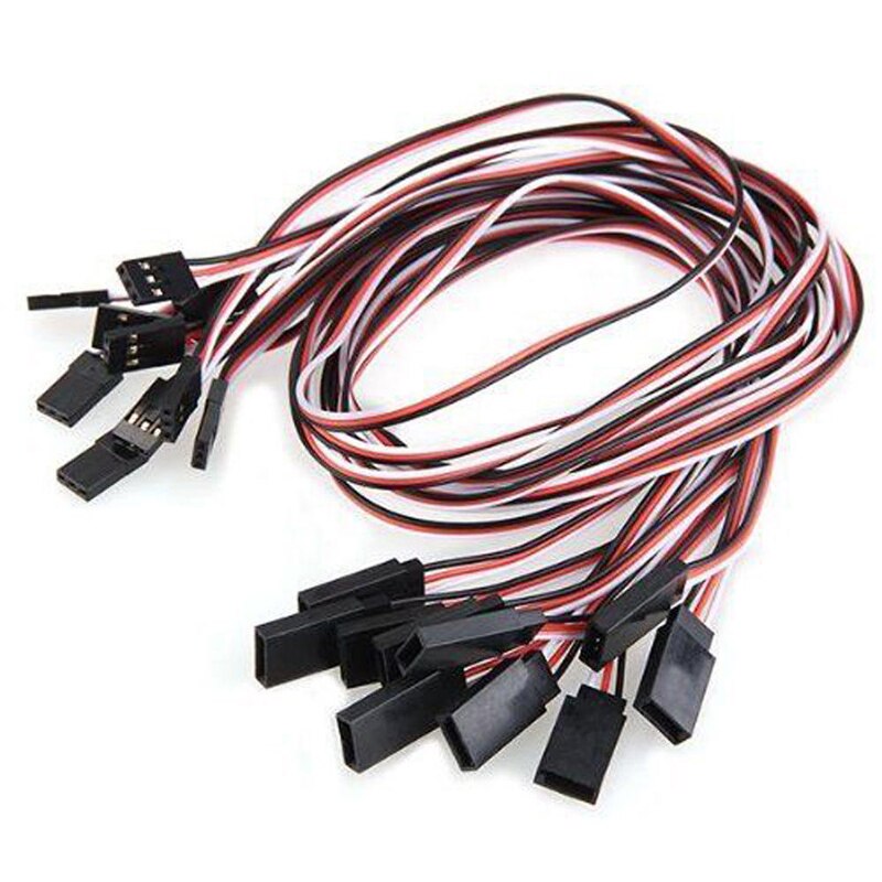 10 Stck 3Stift Männlich zu Weiblich Servo Verlängerung Kabel Blei Draht hdmi kabel Flugzeug Länge