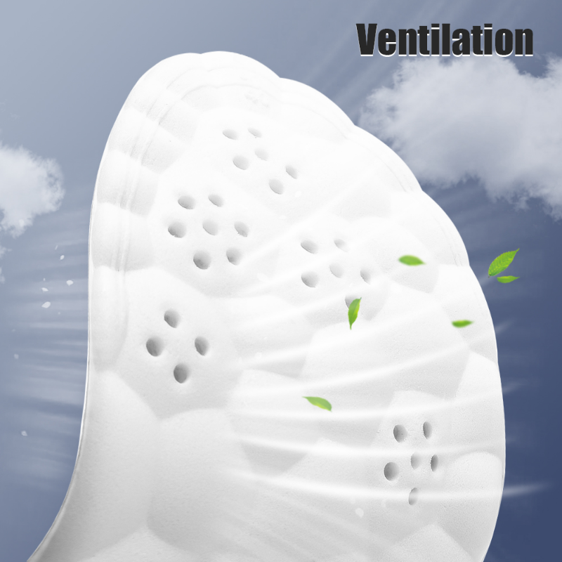 Solette sportive in lattice 4D Cuscinetti per scarpe super morbidi ad alta elasticità Cuscino deodorante antidolore Supporto per arco plantare Solette da corsa Soletta per piedi