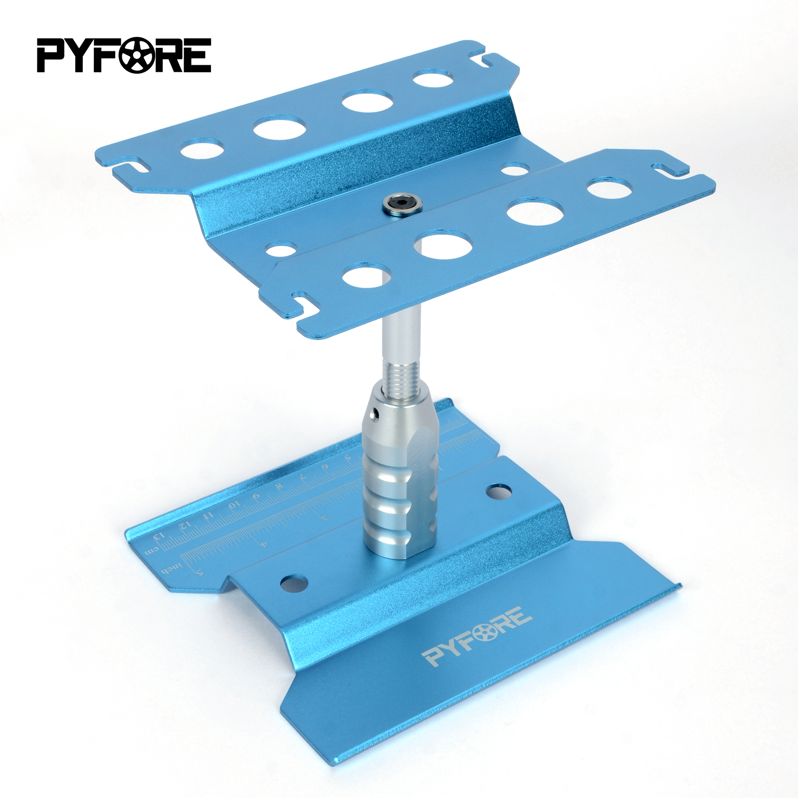 Plataforma de montaje de soporte de trabajo de elevación de herramientas de coches RC, Estación de Reparación giratoria de 360 grados, 1/10, 1/8, Buggy Crawler Car