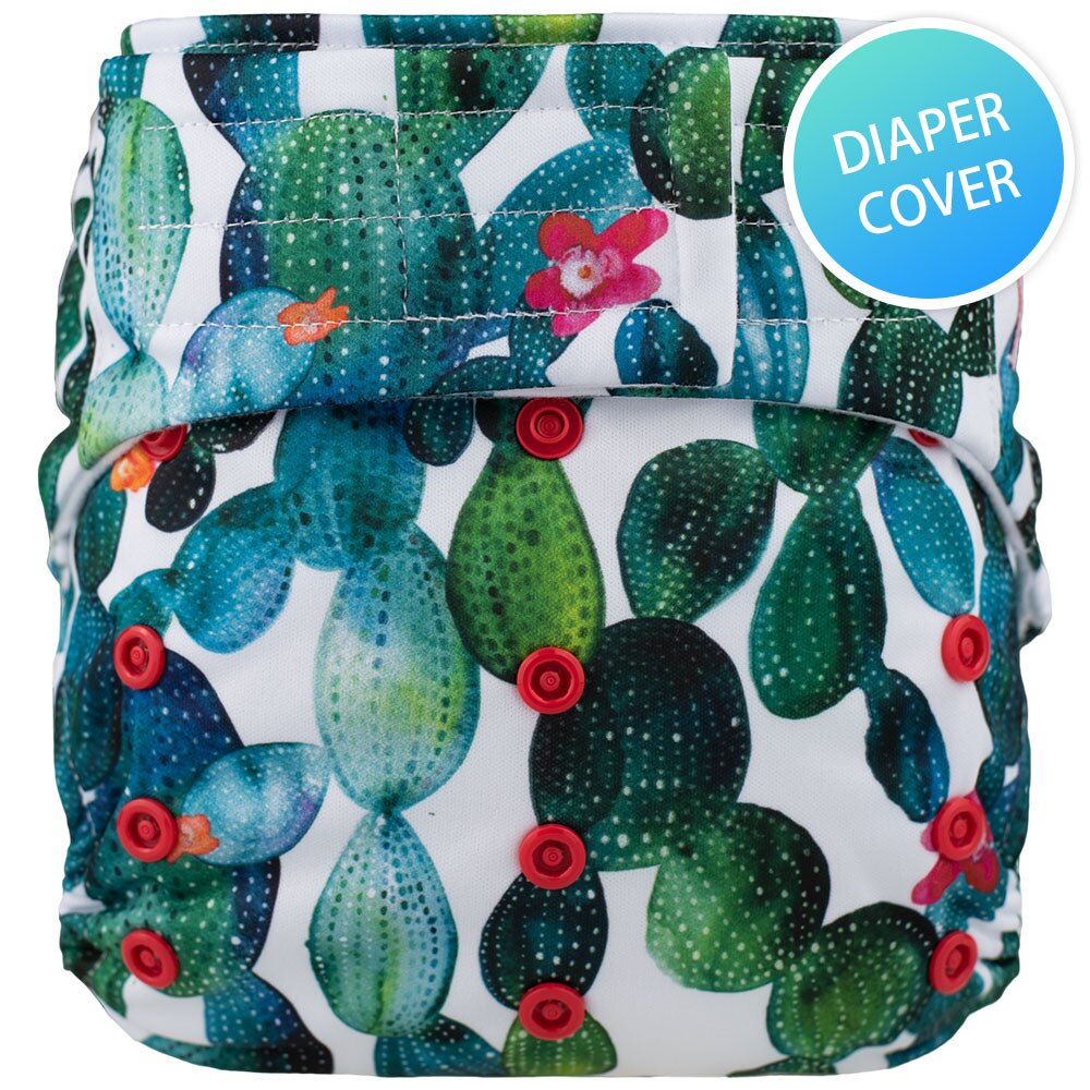 Pattern Hook &amp; Loop Cloth Diaper Cover Washable Baby Boy Girl Nappy Child Infant