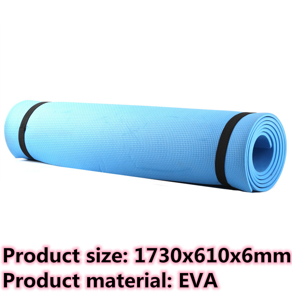 EVA/NBR Yoga Mat Beginner Environmental Fitness Gymnastics Non-Slip Sport Gym Soft Pilates Mats for Exercise, Yoga, and Pilates: 6
