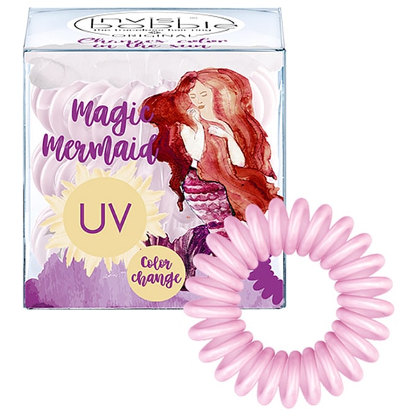 Bandas de cabelo de borracha magia sereia invisibobble