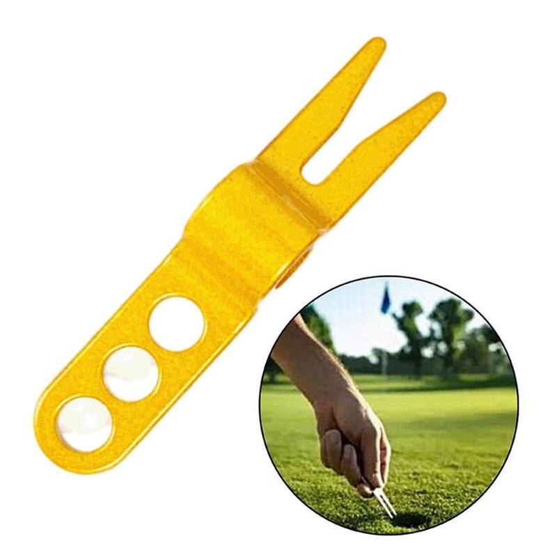 Golf fork Green fork Pitch fork Golf Divot tool Turf repair tool