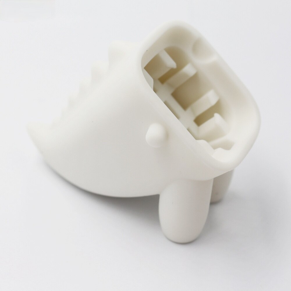 Leuke Dinosaurus Horloge Stand Voor Apple Serie 6/5/4/3/2/1 44Mm/42Mm/40Mm/38Mm Nachtkastje Accessoires Horloge Opladen Base: White