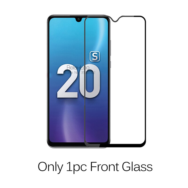 2 in 1 Camera tempered Glass on honor 20s MAR-LX1H screen protector For huawei Honor 20S Honer 20 s Protective Glass lens Film: only Front Glass