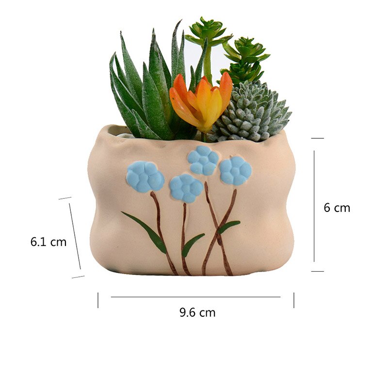 Nicole Beton Mallen Bloempot Mal Voor Succulenten Handgemaakte Cement Pen Holder Tool: SH0315