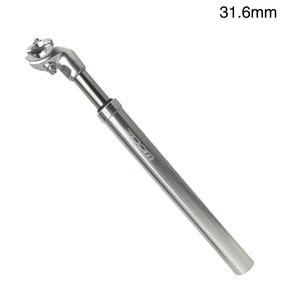 Bike Suspension Seatpost 27.2 / 31.6X350 Mm Seat Post Aluminum Bicycle Shock Absorbing Seat Cushion Tube
