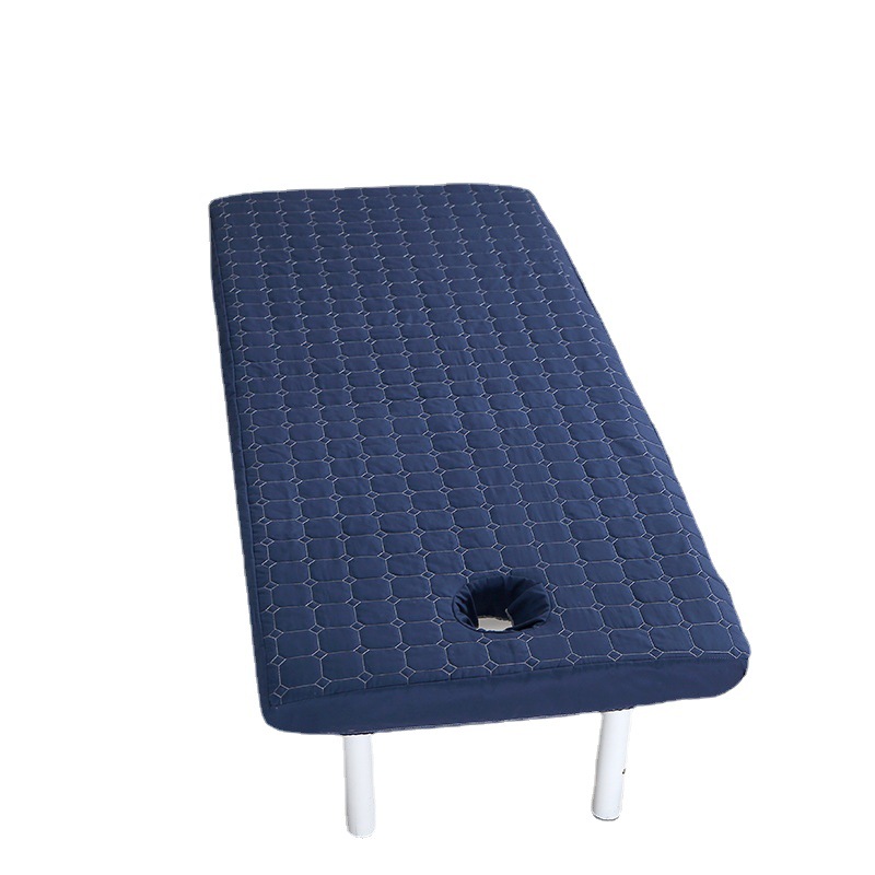 Stevig, dik hoeslaken voor massagetafels, huidvriendelijk, antislip bedovertrek voor massage en spa, met gaten