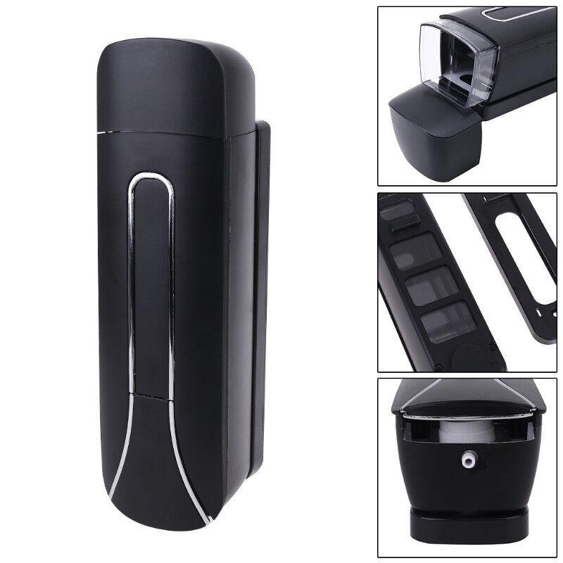 Hand-press Soap Liquid Dispenser Wall Mounted Shower Gel Detergent Shampoo Bottle for Hotel Home Kitchen Bathroom Kit