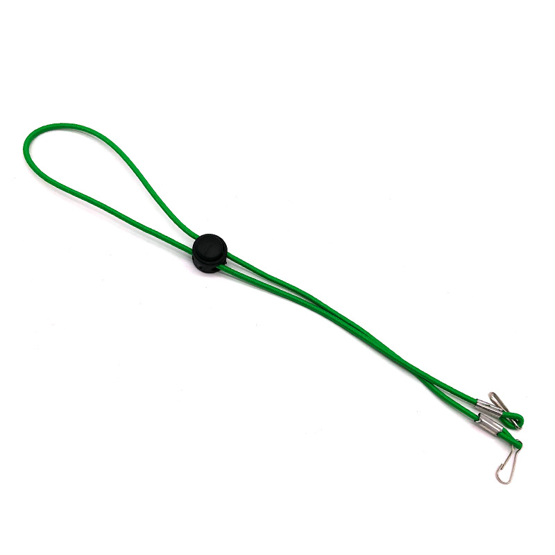 Extensor de máscara facial ajustável, cordão para máscara, com dois ganchos, colar com cordão de suporte: 04 green