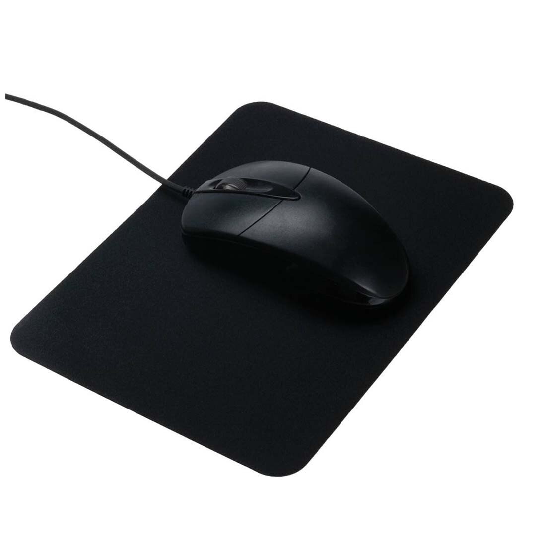 gioco topo pad stuoia pad Leicht sottile anti slittamento del gel del silicone gioco topo stuoia topo pad per il computer portatile del PC del computer, nero