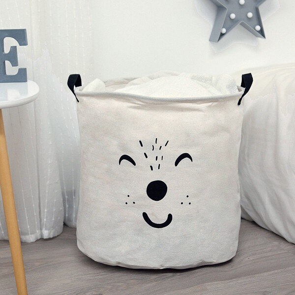 Cesto para la Ropa Sucia Infantil Blanco 111843