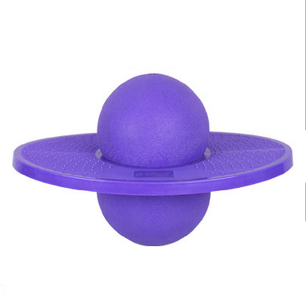 Harjoitus hyppy pomppi jooga fitness pallo rock suppilo pogo korkea pomppia tila tasapaino hyppy lauta pallo hyppy lelu pallot: Violetti
