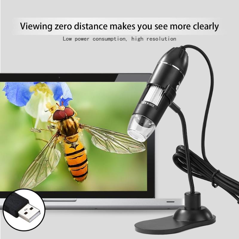 Multiple Magnification LED USB Digital Microscope for Education Lab Suitable for Textile and Jewelry Inspection microscopio