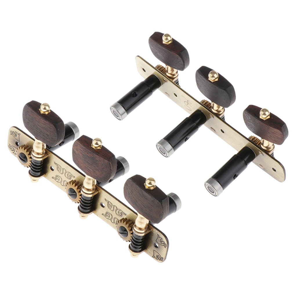 Aangesloten Gitaar Tuners Tuning Key Pinnen Machine Heads Voor Akoestische Folk Klassieke Gitaren