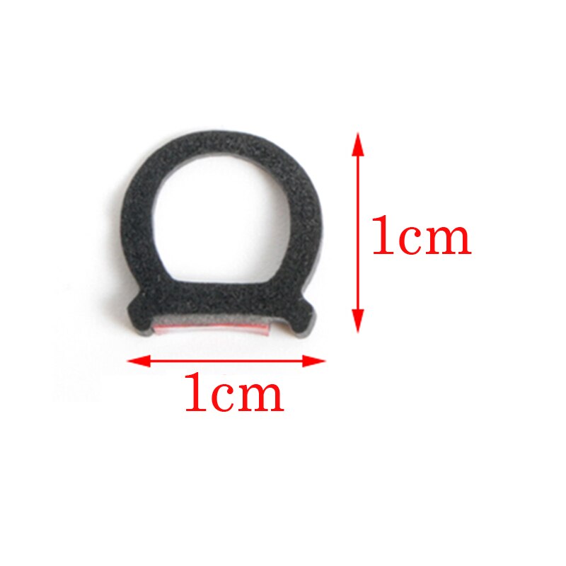 2 ~ 8 Meter Waterdicht Kleine D Autodeur Rubber Epdm Rubber 3 m Auto Deur Afdichting Auto Rubber Auto-Styling Accessoires