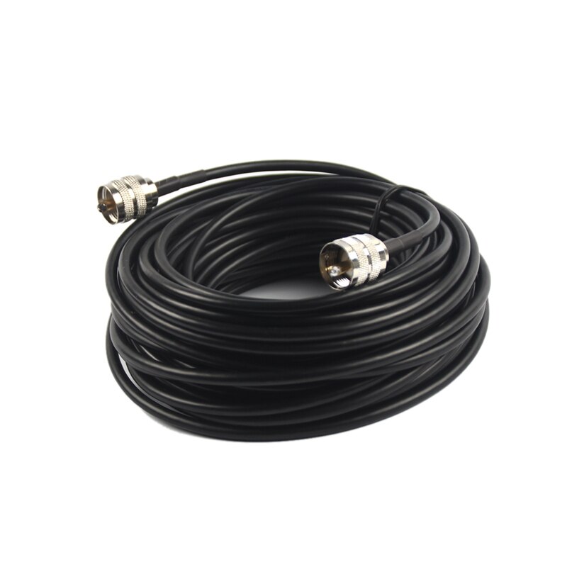 50Inch RG58 Coax Coaxiale Uhf PL-259 Connectors Cb Radio Antenne Kabel Cnim