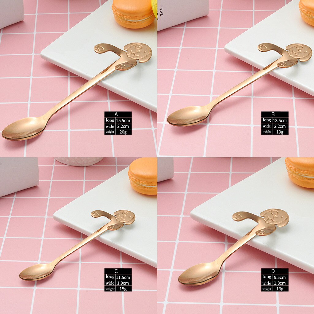 Spiegel Wit Goud Theelepel Dessert Ijs Roestvrij Staal Lepels