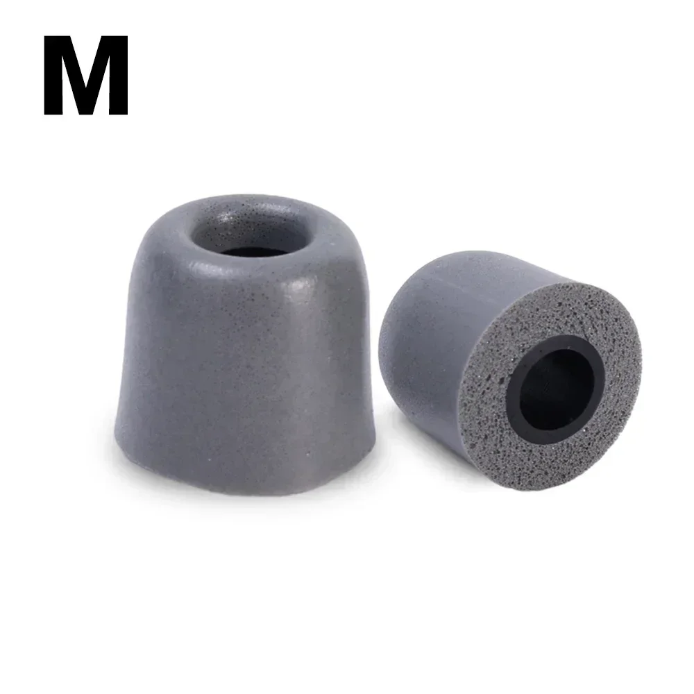 Embout d'écouteurs en mousse à mémoire de forme souple, isolation du bruit, embouts d'oreille confortables en mousse à mémoire de forme, oreillettes pour écouteurs intra-auriculaires, 4.5mm universels: 3XS / MULTICOLOR